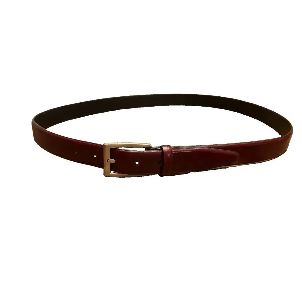 JOS A BANK Genuine Leather Dress Belt Men’s Size 42 Cognac Brown Classic 3821
